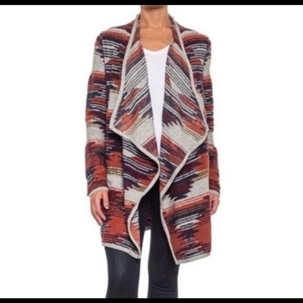 Lucky Brand | Western / Aztec Style Open Cardigan Size XS